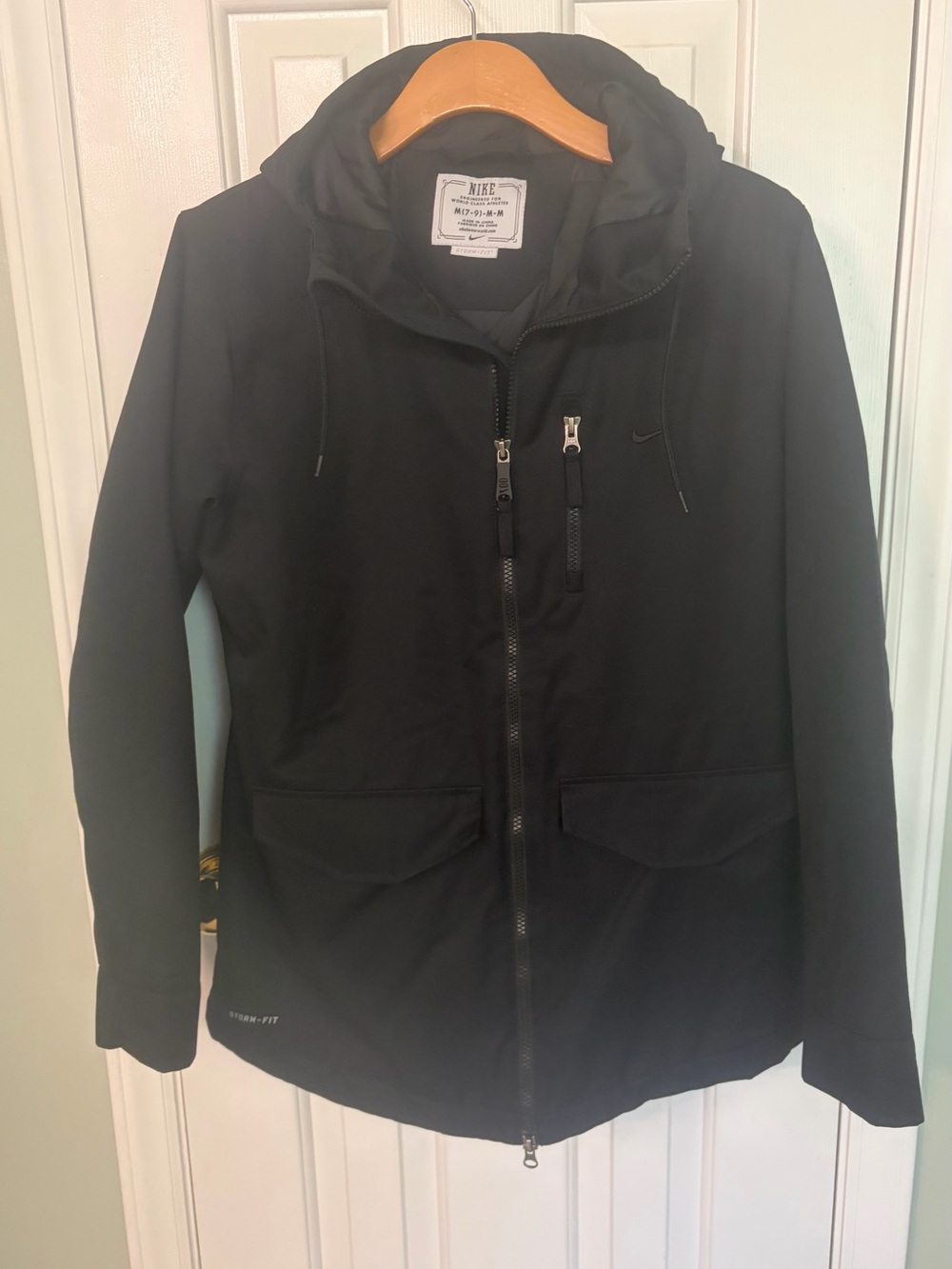 Nike Storm-Fit Women’s Black Hooded Jacket
